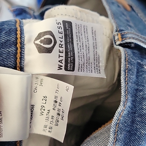 Levi's Wedgie Straight Jeans size 29 - Picture 10 of 12